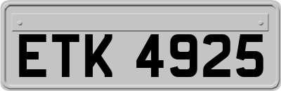 ETK4925