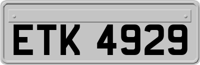 ETK4929