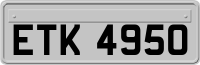 ETK4950