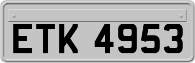 ETK4953