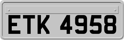 ETK4958