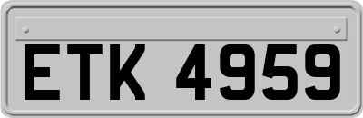 ETK4959