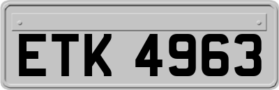 ETK4963