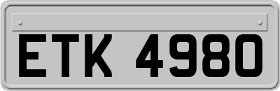 ETK4980