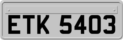 ETK5403