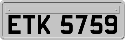 ETK5759