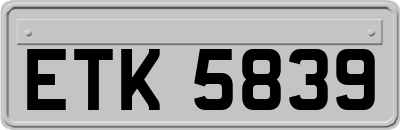 ETK5839