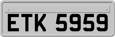 ETK5959