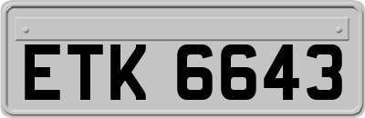 ETK6643