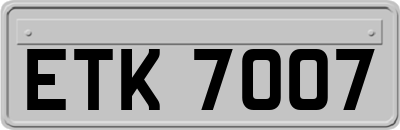 ETK7007