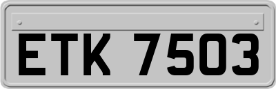 ETK7503
