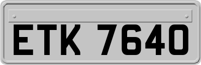 ETK7640