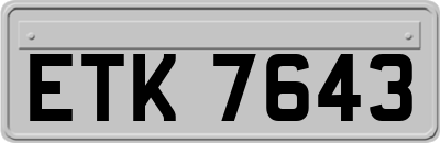 ETK7643