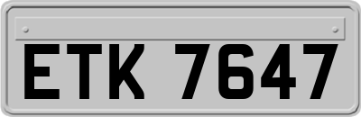 ETK7647