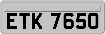 ETK7650