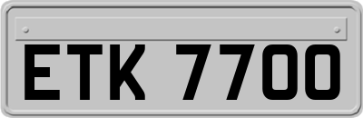 ETK7700