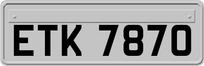 ETK7870