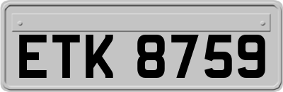 ETK8759