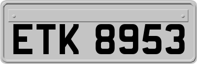 ETK8953
