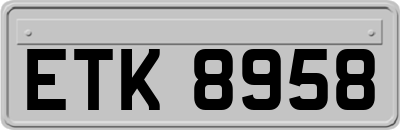 ETK8958