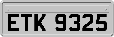 ETK9325