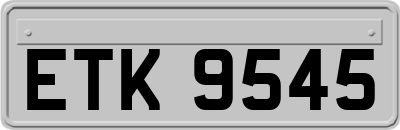 ETK9545