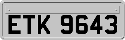 ETK9643