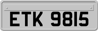ETK9815
