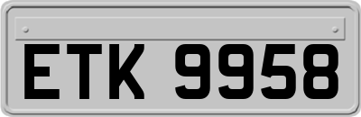 ETK9958