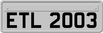 ETL2003