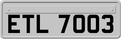 ETL7003