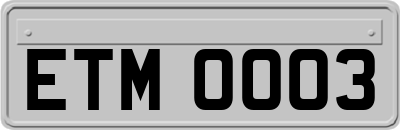 ETM0003