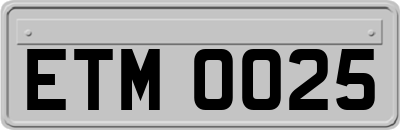 ETM0025