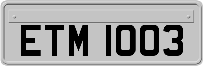 ETM1003