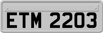 ETM2203