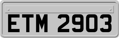 ETM2903