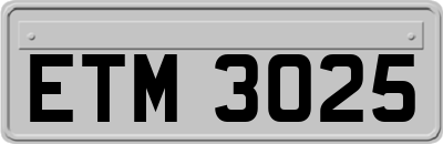 ETM3025