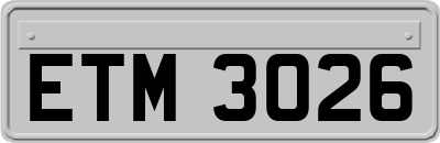 ETM3026