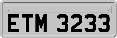 ETM3233