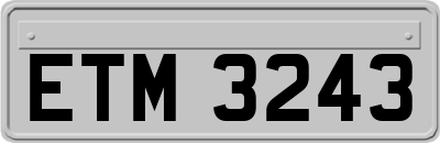 ETM3243