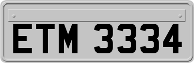 ETM3334
