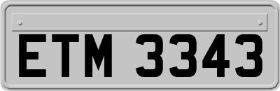 ETM3343