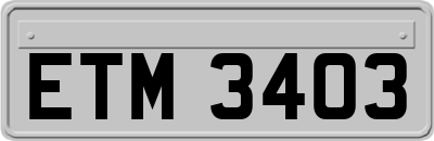 ETM3403