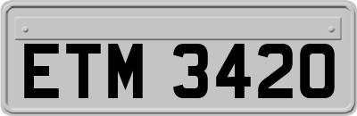ETM3420