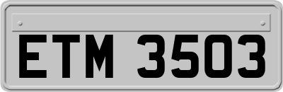 ETM3503