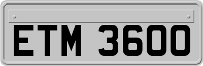 ETM3600