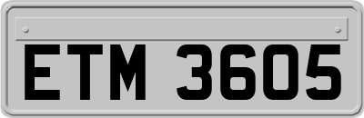 ETM3605
