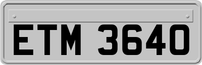 ETM3640