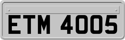 ETM4005