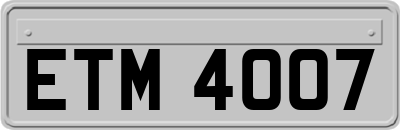 ETM4007